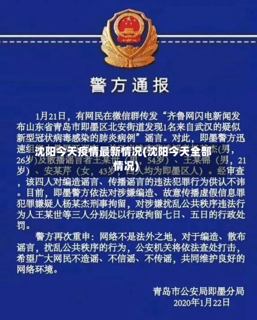 沈阳今天疫情最新情况(沈阳今天全部情况)-第2张图片