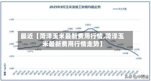最近【菏泽玉米最新费用行情,菏泽玉米最新费用行情走势】