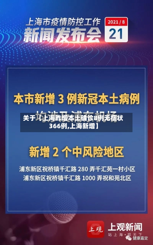 关于【上海昨增本土确诊8例无症状366例,上海新增】-第2张图片