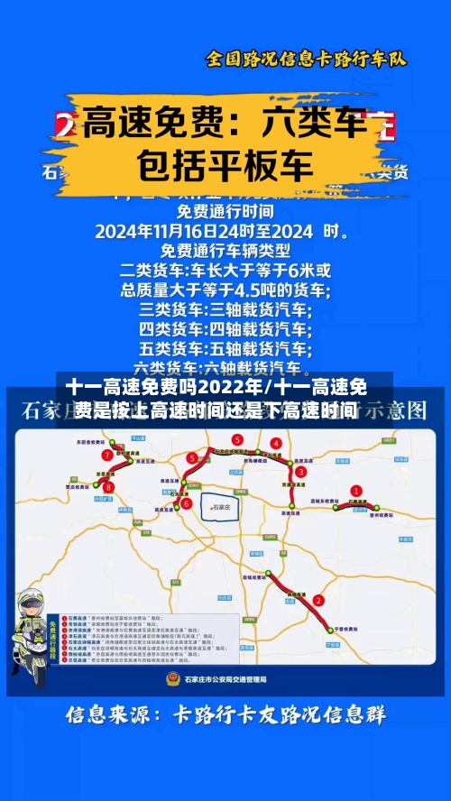 十一高速免费吗2022年/十一高速免费是按上高速时间还是下高速时间-第2张图片