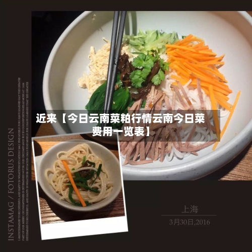近来【今日云南菜粕行情云南今日菜费用一览表】-第2张图片