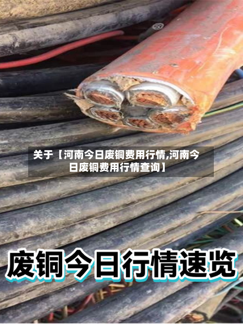 关于【河南今日废铜费用行情,河南今日废铜费用行情查询】-第2张图片
