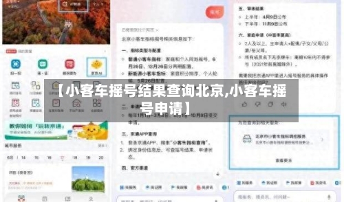 【小客车摇号结果查询北京,小客车摇号申请】