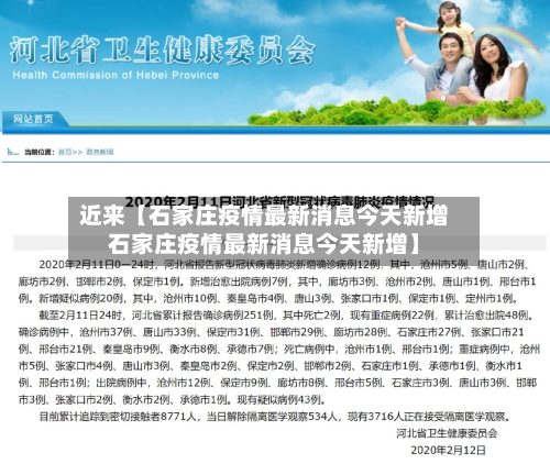 近来【石家庄疫情最新消息今天新增石家庄疫情最新消息今天新增】-第3张图片