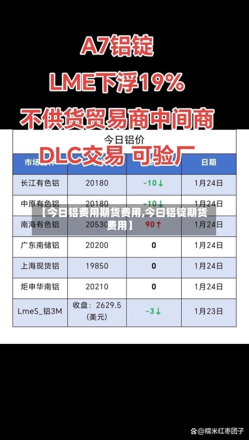 【今日铝费用期货费用,今曰铝锭期货费用】-第3张图片