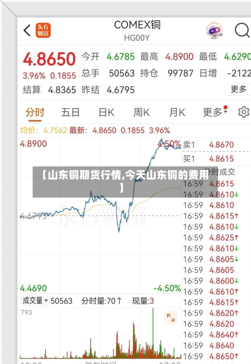 【山东铜期货行情,今天山东铜的费用】-第2张图片