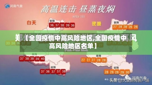 【全园疫情中高风险地区,全国疫情中高风险地区名单】