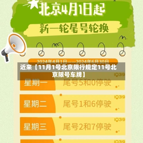 近来【11月1号北京限行规定11号北京限号车牌】-第2张图片