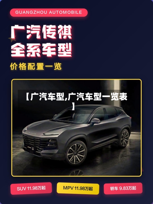 【广汽车型,广汽车型一览表】-第3张图片