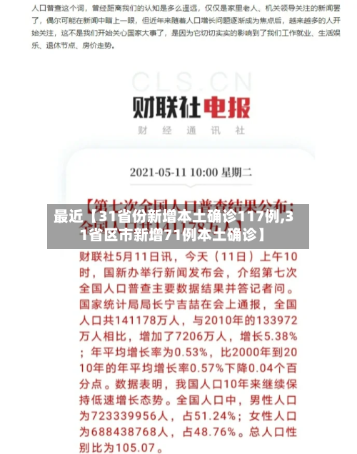 最近【31省份新增本土确诊117例,31省区市新增71例本土确诊】-第2张图片