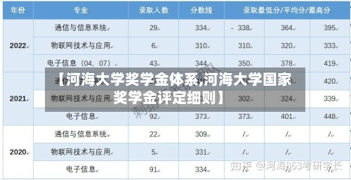 【河海大学奖学金体系,河海大学国家奖学金评定细则】-第2张图片