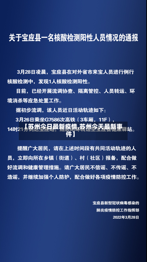 【苏州今日最新疫情,苏州今天最新事件】-第2张图片