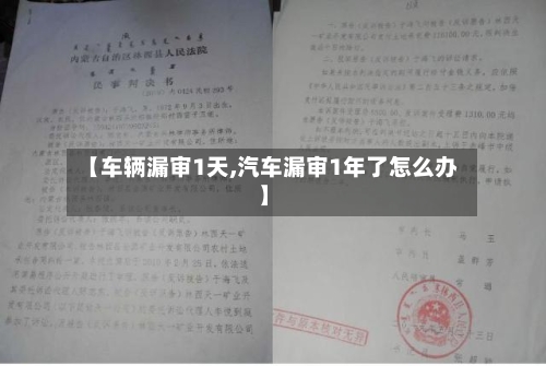 【车辆漏审1天,汽车漏审1年了怎么办】