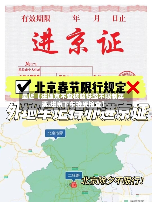最近【进返京不查核酸铁路不限制买票,进京下车接受检查】