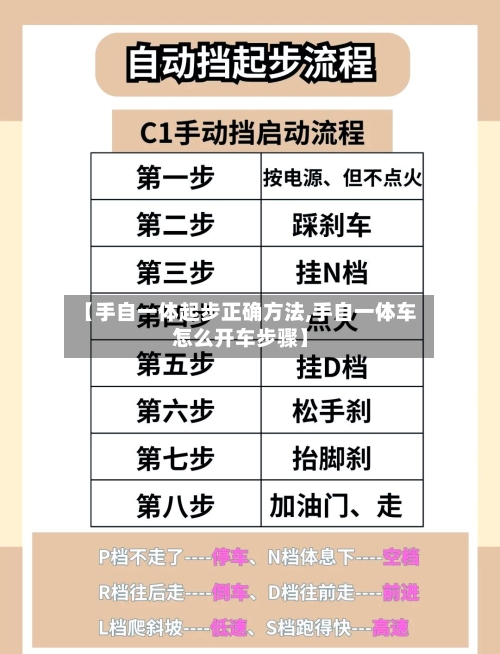 【手自一体起步正确方法,手自一体车怎么开车步骤】