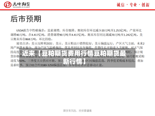 近来【豆粕期货费用行情豆粕期货最新行情】