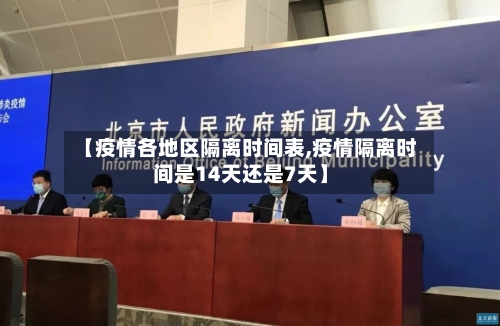 【疫情各地区隔离时间表,疫情隔离时间是14天还是7天】-第2张图片