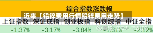 近来【铅锌费用行情铅锌费用走势】
