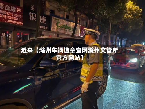 近来【滁州车辆违章查网滁州交管所官方网站】-第3张图片