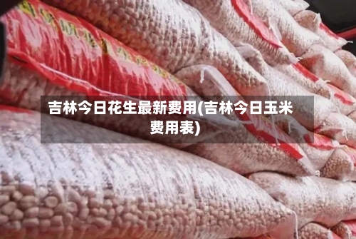 吉林今日花生最新费用(吉林今日玉米费用表)