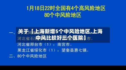 关于【上海新增5个中风险地区,上海中风比较好三个医院】-第2张图片
