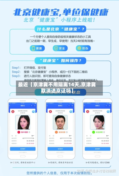 最近【京津冀不用隔离14天,京津冀取消进京证吗】