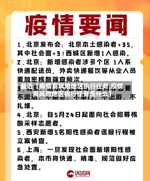 最近【疫情高风险地区执行任务,疫情高风险地区执行任务是什么】-第2张图片