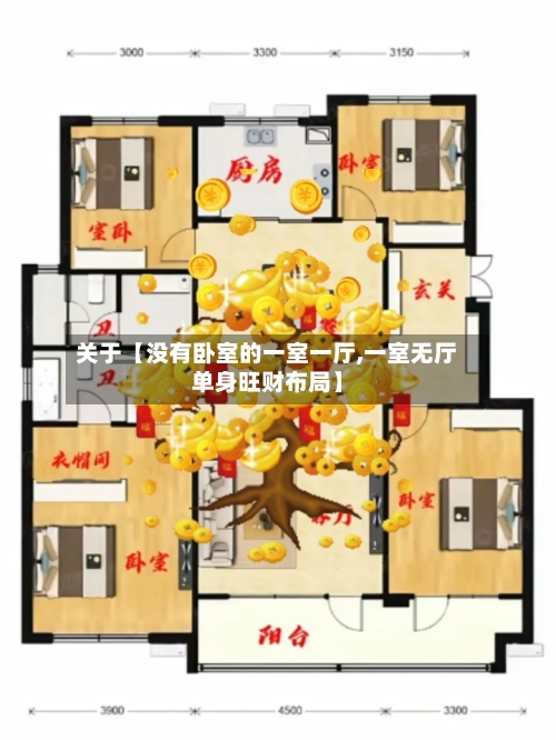 关于【没有卧室的一室一厅,一室无厅单身旺财布局】