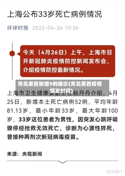 青岛莱西新增9例确诊(青岛莱西疫情爆发时间)-第2张图片