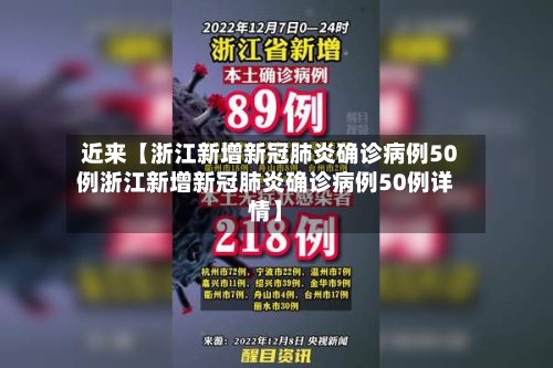近来【浙江新增新冠肺炎确诊病例50例浙江新增新冠肺炎确诊病例50例详情】-第2张图片