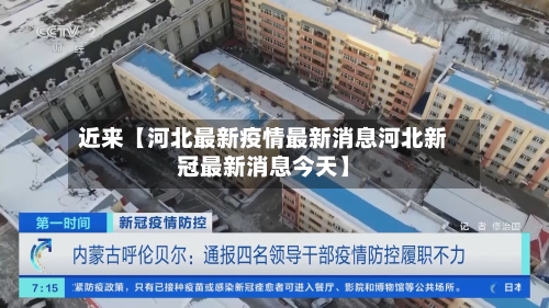 近来【河北最新疫情最新消息河北新冠最新消息今天】-第3张图片
