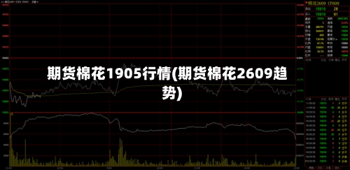 期货棉花1905行情(期货棉花2609趋势)