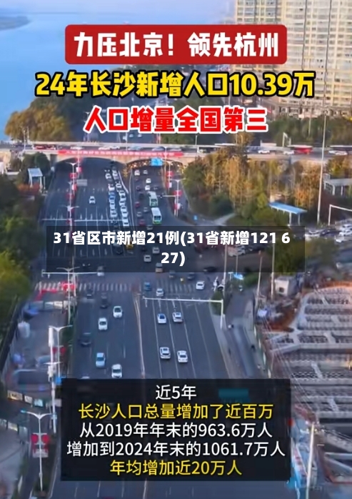 31省区市新增21例(31省新增121 627)