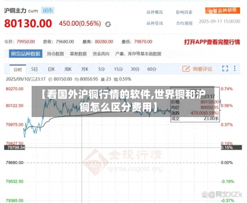 【看国外沪铜行情的软件,世界铜和沪铜怎么区分费用】-第2张图片
