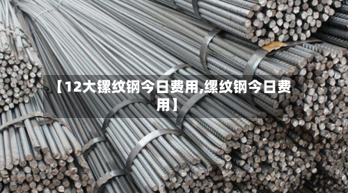 【12大镙纹钢今日费用,缧纹钢今日费用】-第3张图片