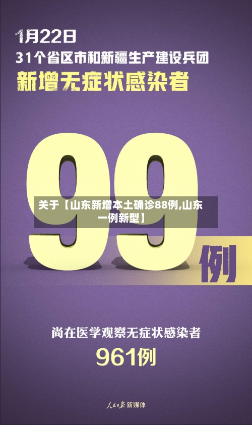 关于【山东新增本土确诊88例,山东一例新型】-第2张图片