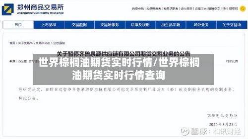 世界棕榈油期货实时行情/世界棕榈油期货实时行情查询