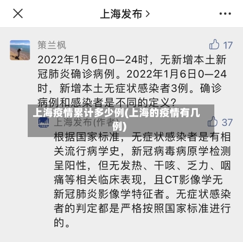 上海疫情累计多少例(上海的疫情有几例)