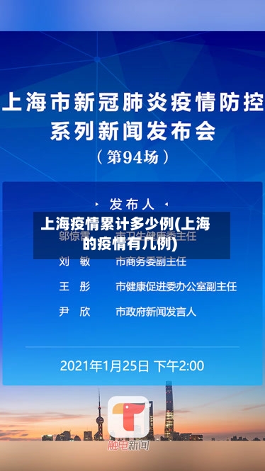 上海疫情累计多少例(上海的疫情有几例)-第2张图片