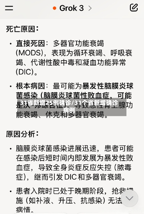 31省新增25例确诊/31个省新增确诊病例-第2张图片