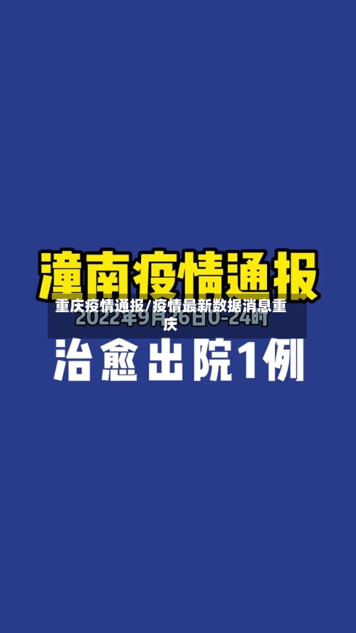 重庆疫情通报/疫情最新数据消息重庆