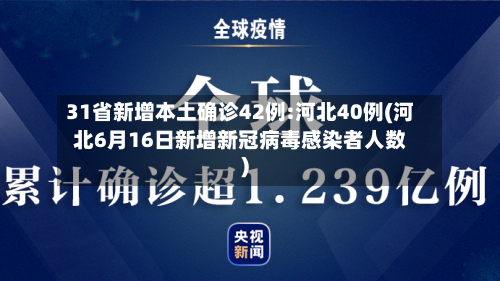 31省新增本土确诊42例:河北40例(河北6月16日新增新冠病毒感染者人数)