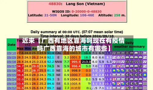 近来【广西有地区靠海吗现在有疫情吗广西靠海的城市有哪些】-第2张图片