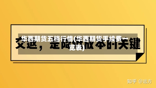 华西期货五档行情(华西期货手续费一览表)-第2张图片