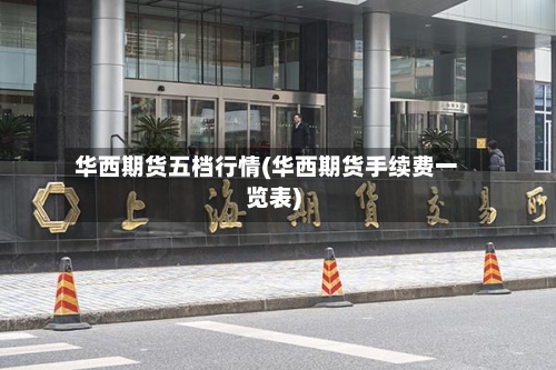 华西期货五档行情(华西期货手续费一览表)