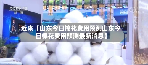 近来【山东今日棉花费用预测山东今日棉花费用预测最新消息】