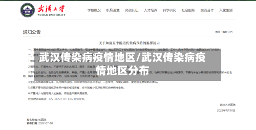 武汉传染病疫情地区/武汉传染病疫情地区分布-第2张图片