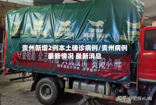 贵州新增2例本土确诊病例/贵州病例最新情况 最新消息-第2张图片