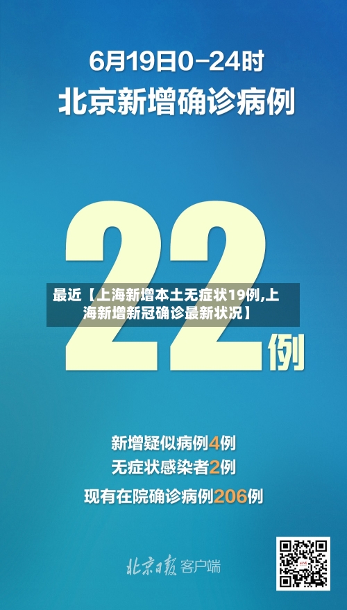最近【上海新增本土无症状19例,上海新增新冠确诊最新状况】-第2张图片
