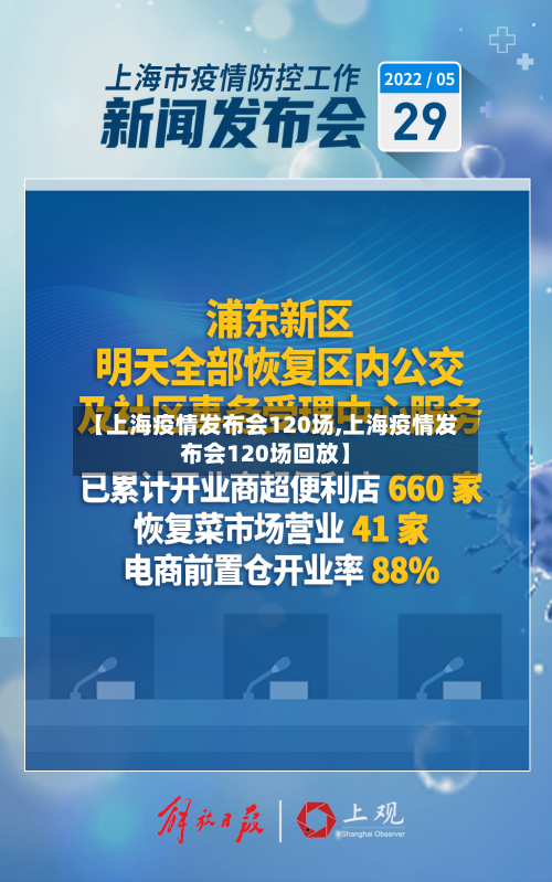 【上海疫情发布会120场,上海疫情发布会120场回放】